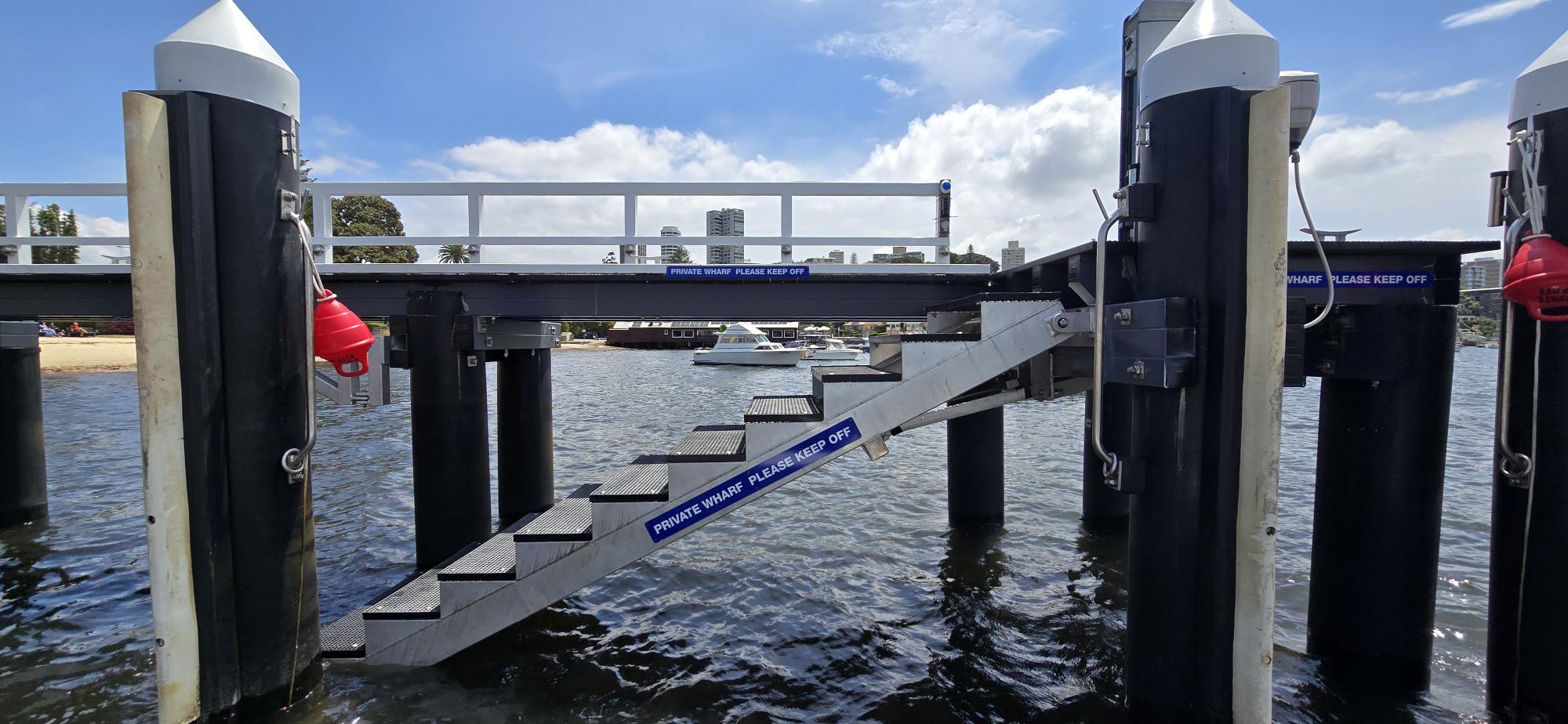 Hydraulic Staircase Sideview